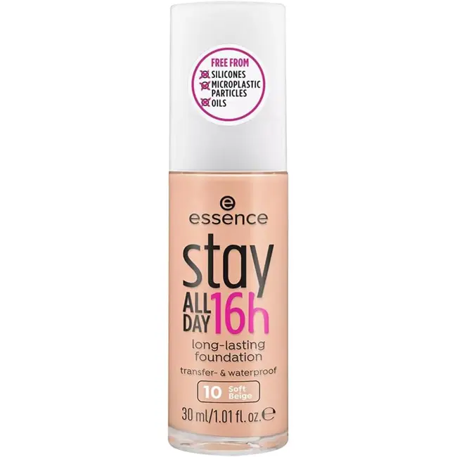 Essence Stay All Day 16h Foundation — natural budget foundation UK