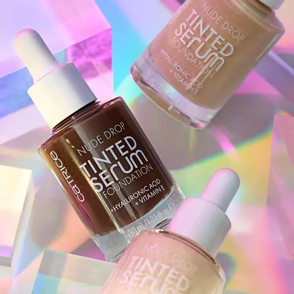 Catrice Nude Drop Tinted Serum Foundation — sensitive skin foundation UK