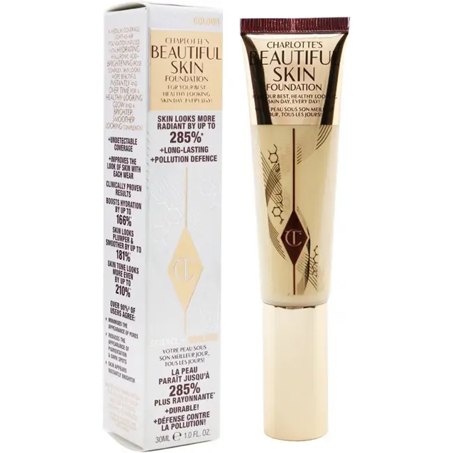 Charlotte Tilbury Beautiful Skin Foundation — radiant dewy foundation UK