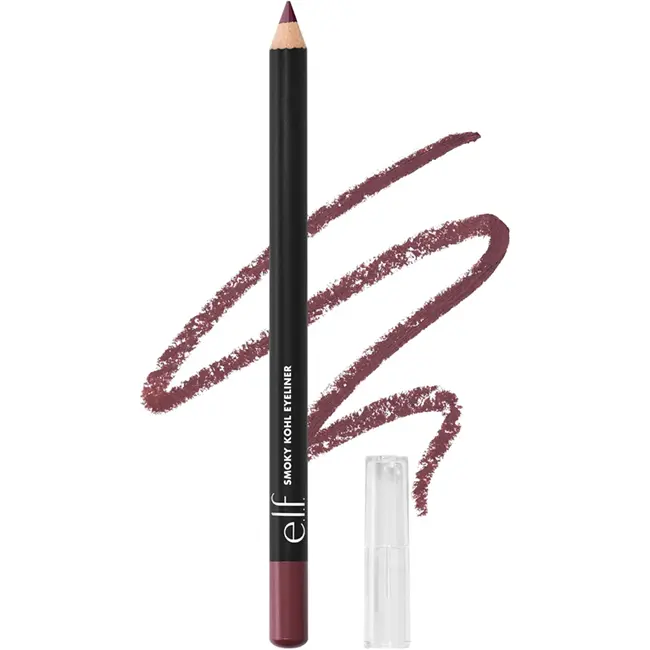 e.l.f. Smoky Kohl Eyeliner — smudged gothic liner Halloween