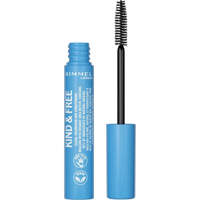 Rimmel Kind and Free mascara black — clean Halloween mascara