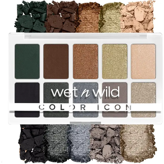 Wet n Wild Color Icon Lights Off dark eyeshadow palette — Halloween eyeshadow
