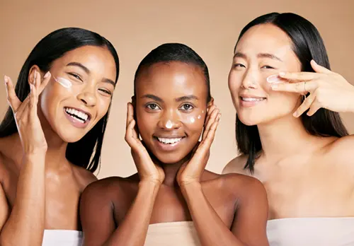 Sensitive skin makeup routine UK