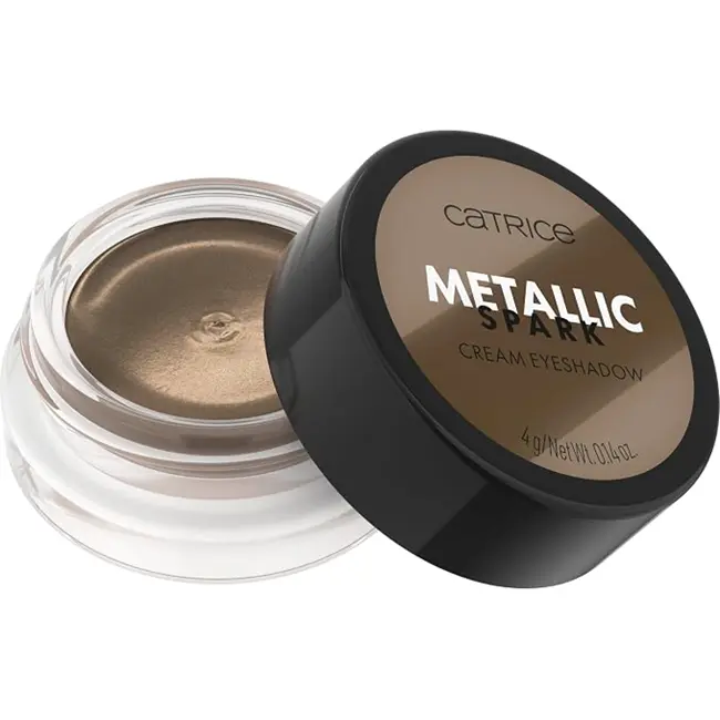 Catrice Metallic Spark Cream Eyeshadow — chrome Y3K eyeshadow