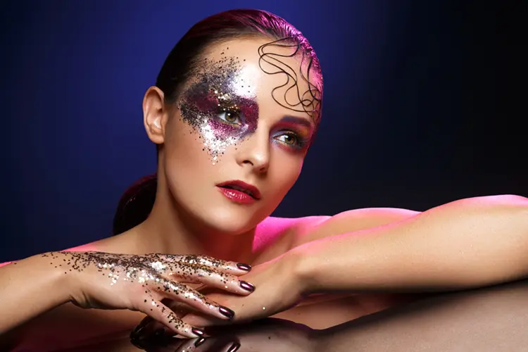 Y2K vs Y3K makeup trends 2026 — chrome finishes, frosted lips and futuristic beauty